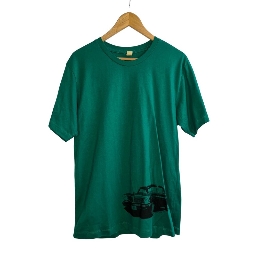 Destination Unknown - Green Crew Neck T-Shirt - Devils May Care - Unisex